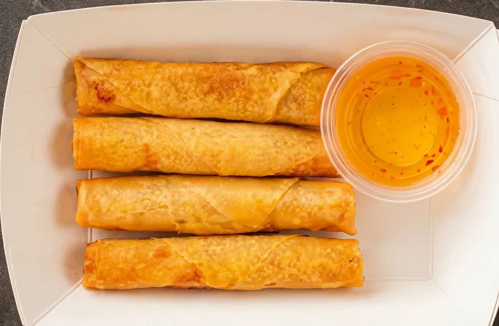Deep Fried Pork Spring Rolls at Pho 72 in NW Calgary, AB